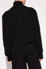Lemaire BLACK Wool turtleneck sweater