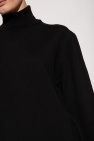 Lemaire BLACK Wool turtleneck sweater