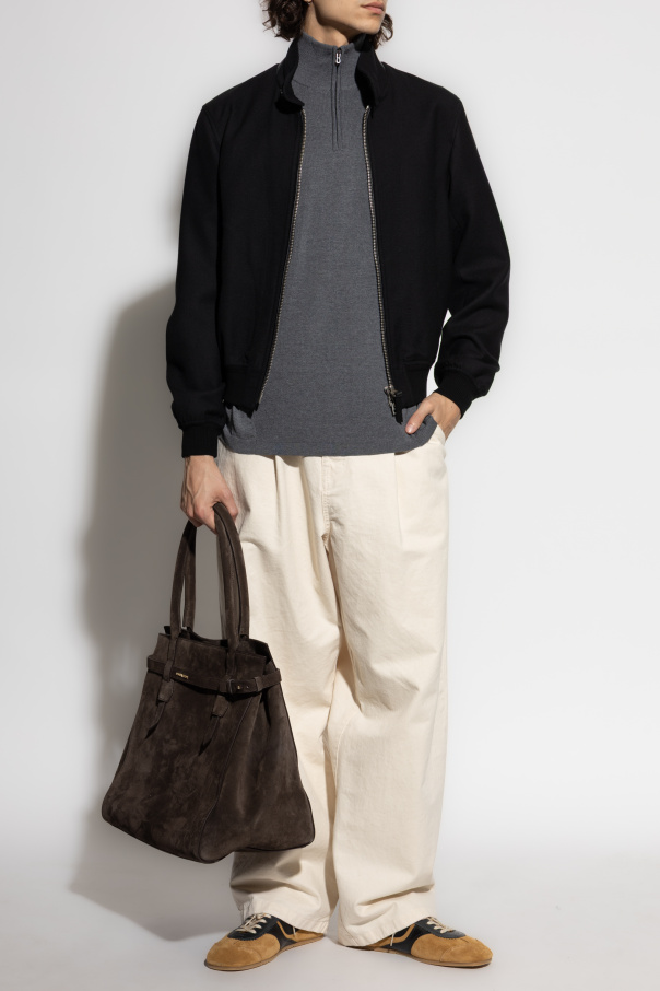 Sease Wełniany sweter ze stójką