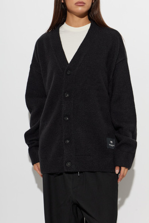 Y-3 Cardigan with Logo Patch