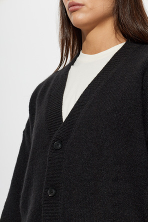 Y-3 Cardigan with Logo Patch