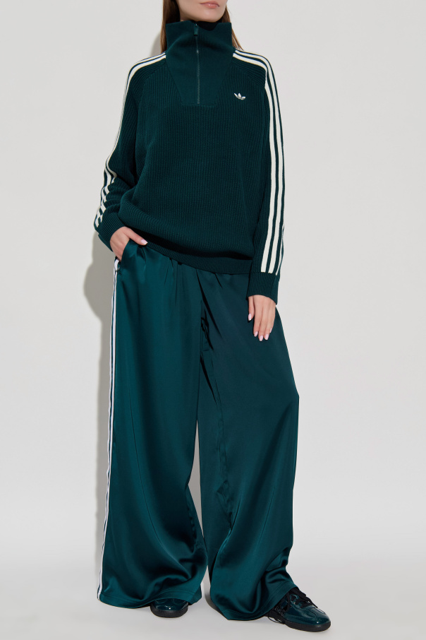 ADIDAS Originals Sweater with a zip-up collar