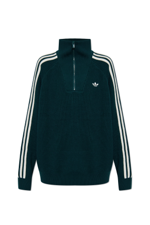 Suéter con cuello con cremallera