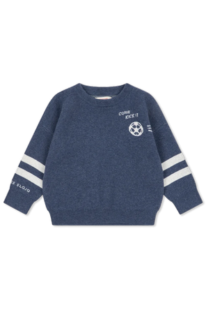 Cotton Sweater `Lapis’