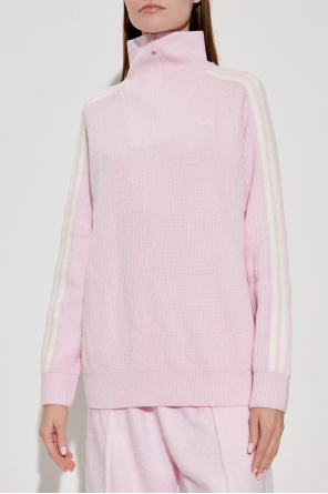 ADIDAS Originals Sweater with a zip collar