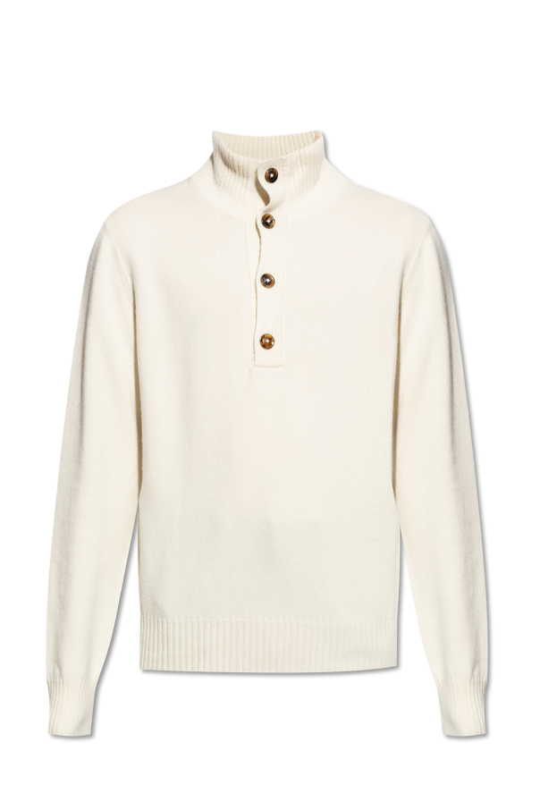 Tom Ford Sweater with buttoned neckline