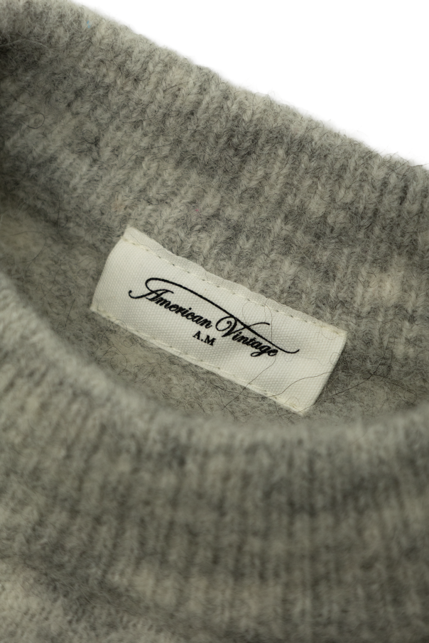 American Vintage Kids Sweater with a round neckline