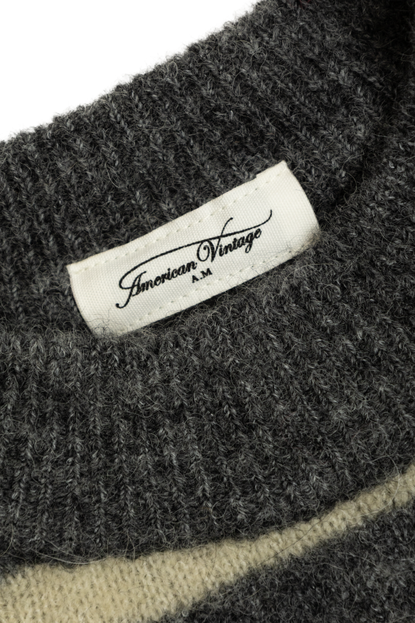 American Vintage Kids Jersey con estampado de rayas