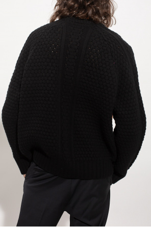 JW Anderson Wool longsleeve sweater with logo
