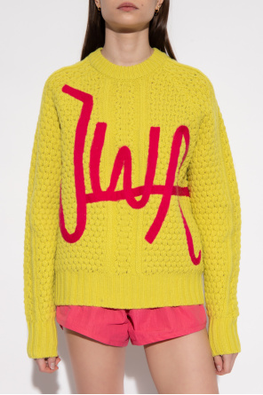 JW Anderson Wool sweater Womans with logo