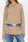 JW Anderson beige Sweater with cut-outs