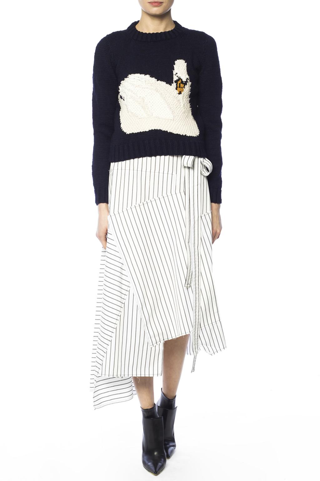 Swan motif sweater JW Anderson - Vitkac GB
