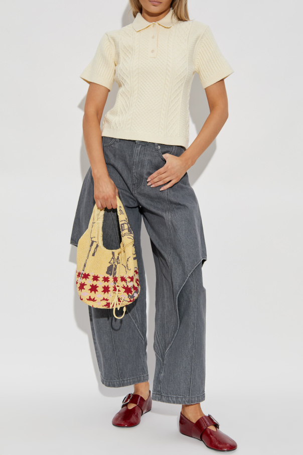 JW Anderson Top with a collar