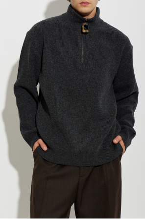 JW Anderson Pullover mit Stehkragen
