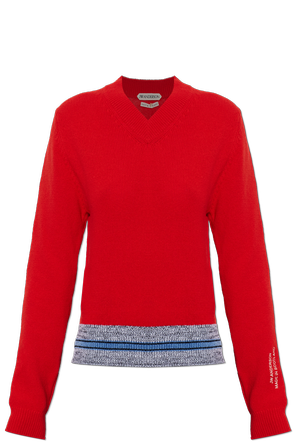 V-neck sweater