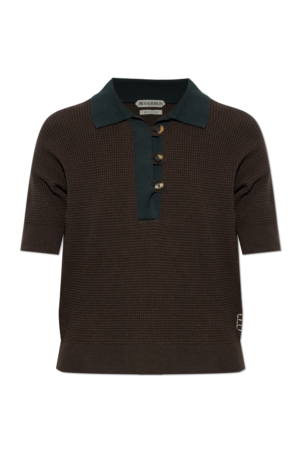 Polo with logo od JW Anderson