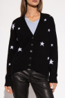 alexander mcqueen printed wool and cashmere sweater ‘Mirka’ cashmere cardigan