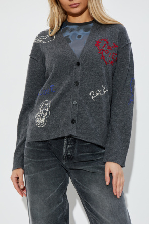 Zadig & Voltaire Cashmere cardigan ‘Mirkaz’