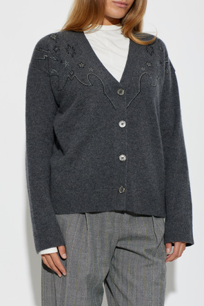 Zadig & Voltaire Kaszmirowy kardigan ‘Mirkaz’