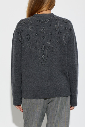 Zadig & Voltaire Kaszmirowy kardigan ‘Mirkaz’