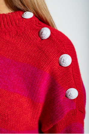 A LOT LESS Pullover 'Mara' nero ‘Malta’ cashmere sweater