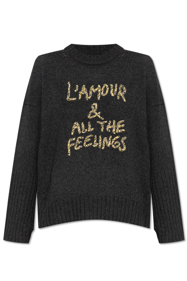 Zadig & Voltaire Wełniany sweter `Malta We Feeling`