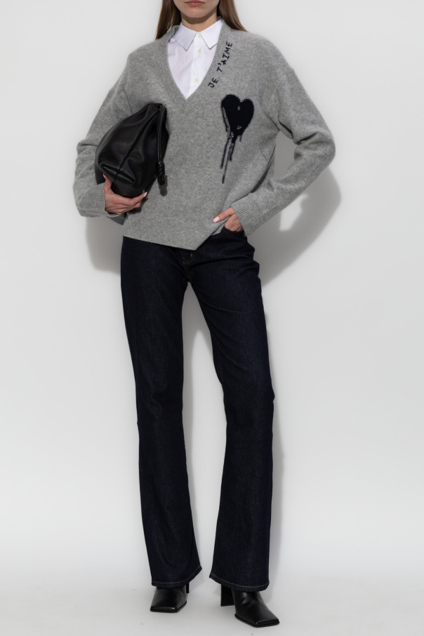 Zadig & Voltaire Jersey de cachemir ‘Mikyz’