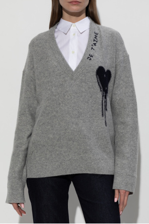 Zadig & Voltaire Jersey de cachemir ‘Mikyz’