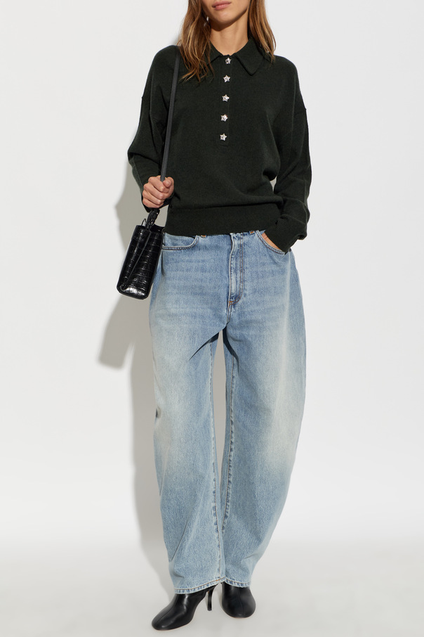 Zadig & Voltaire Kaszmirowe polo ‘Soula’