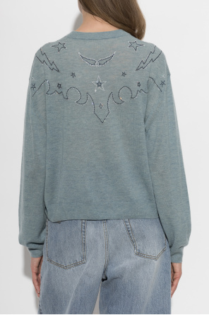 Zadig & Voltaire Kaszmirowy sweter ‘Swapy’