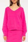 Helmut Lang V-neck Biner sweater