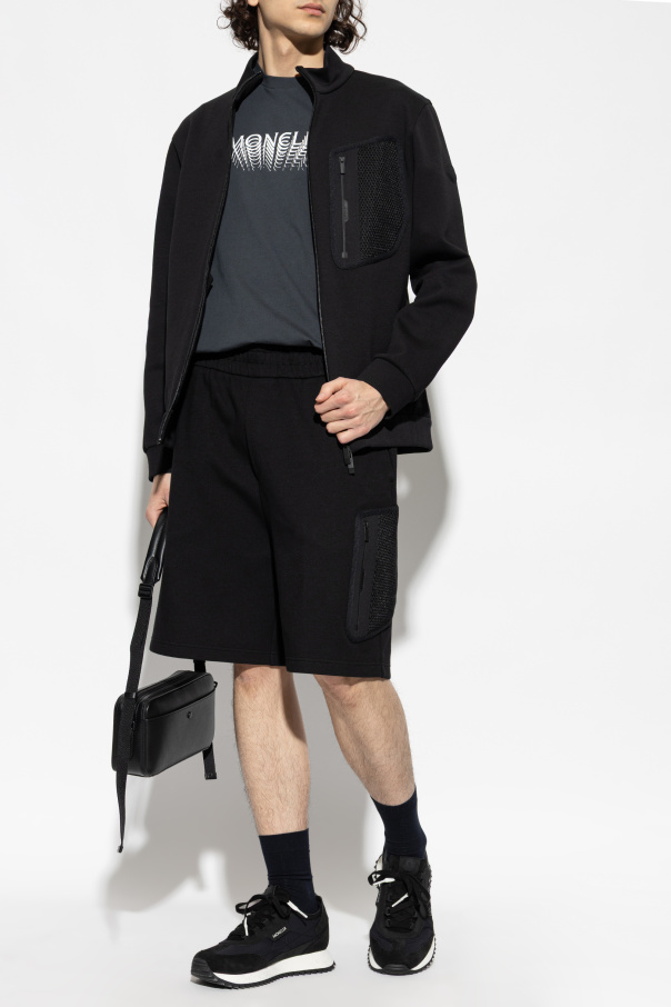 Moncler Sweatshirt with stand-up collar