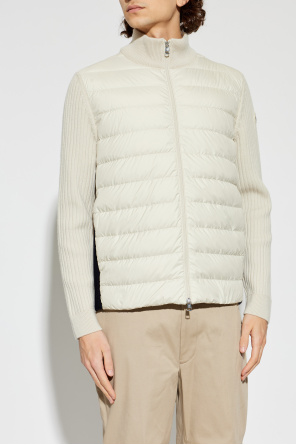 Moncler Cardigan with quilted front