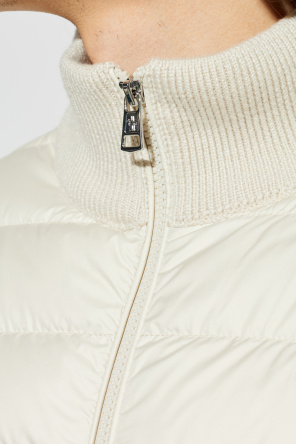 Moncler Cardigan with quilted front