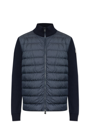 Cardigan with down front