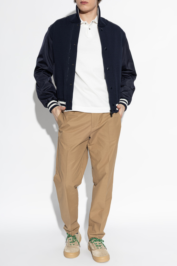 Moncler Kardigan z łączonych materiałów