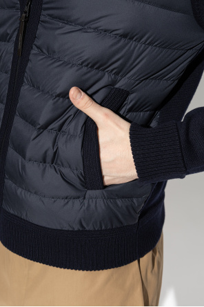 Moncler Cardigan with quilted front