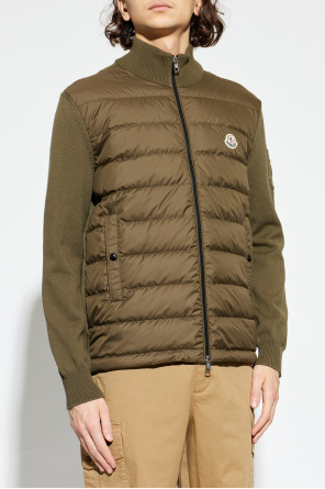 Moncler Cardigan with quilted front