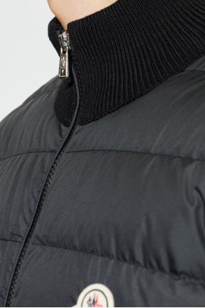Moncler Cardigan with a down-filled front
