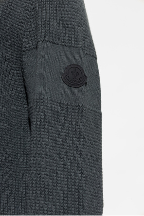 Moncler Wool sweater with a crew neck