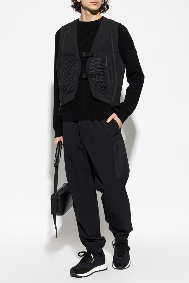 Moncler Wool sweater with a crew neck