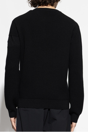 Moncler Wool sweater with a crew neck
