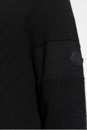 Moncler Wool sweater with a crew neck