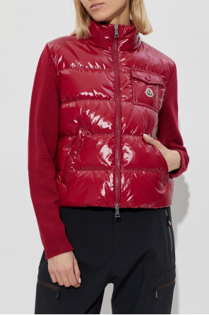 Moncler Cárdigan con parte delantera acolchada