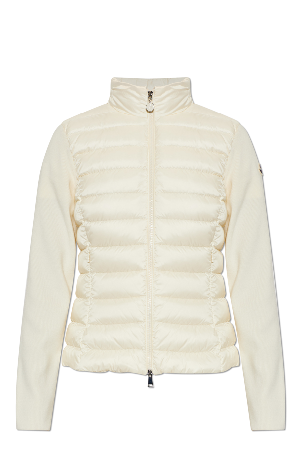 Cardigan with down front od Moncler