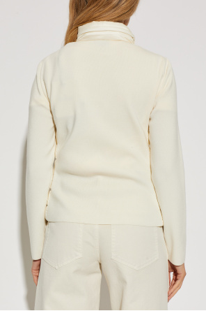 Moncler Cardigan with down front