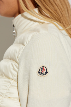 Moncler Cardigan with down front