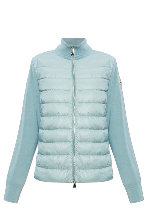 Cardigan with down filling od Moncler
