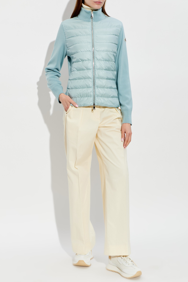 Moncler Kardigan z puchowym wypełnieniem