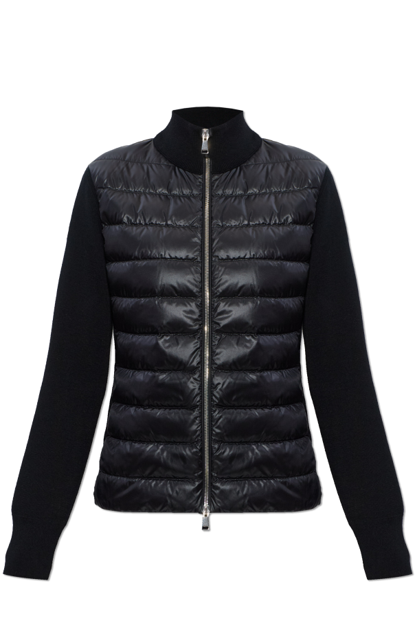 Cardigan with down filling od Moncler